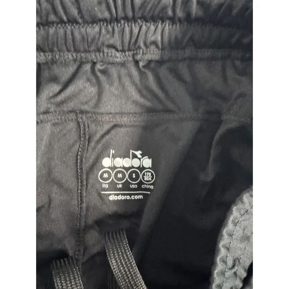 Diadora Men's Scudetto Match Soccer Shorts Size Small Black NWT